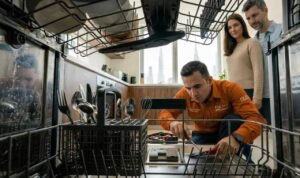 Dishwasher not cleaning properly in dubai kitchen